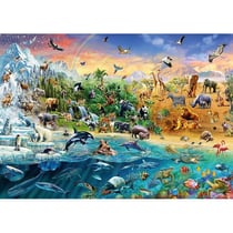 Puzzle 1000 pièces - Le Monde des Animaux - Schmidt Spiele