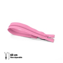 Fermeture éclair 60 cm Nylon 4mm