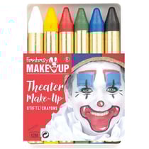 Boîte de 6 Crayons Gras Coloris Assortis