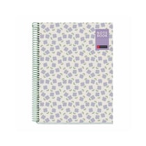Cahier - A4 - Petits carreaux - Spirales - Couverture rigide - 80 feuilles - Miquelrius