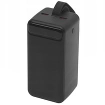 Platinet Batterie de Secours 50000mAh PD Quick Charge Affichage LED avec Torche LED Noir