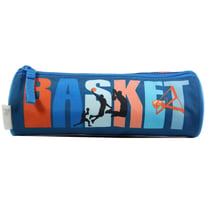 Trousse scolaire ronde Phileas Bleue Basket - BAGTROTTER