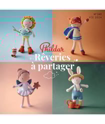 Livre n° 243 Amigurumis : Rêveries à partager - Printemps/Ete 2024 - Phildar Bleu