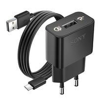 Chargeur secteur Sony UCH12 1.5A Noir Smartphone - Câble USB type C inclus