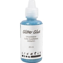 Colle à paillettes, bleu clair, 25 ml/ 1 flacon