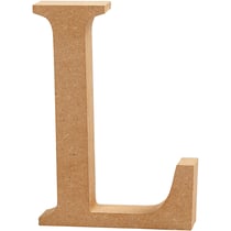 Lettre, L, H : 13 cm, ép. 2 cm, 1 pièce