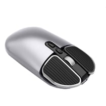 Souris Sans Fil 2.4Ghz 5 Boutons 1600DPI Silencieuse Pour Ordinateur Maison Bureau Gris YONIS