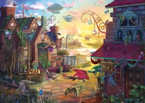 Puzzle 1000 pièces - Courrier du Dragon - Schmidt Spiele