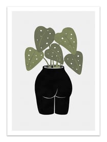 Affiche 50 x 70 cm -  Butt-tanical Vase - Orara Studio