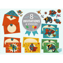 Boite d invitations Pow ! Bang !