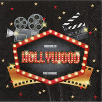 20 Serviettes Hollywood