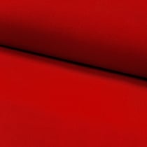 Tissu Velours milleraies Rouge