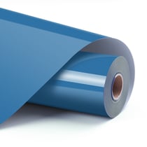 LOKLiK – Vinyle Thermocollant Basic – Bleu Océan – 30.5 x 180 cm