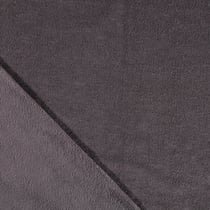 Tissu Micro Éponge Bambou Gris anthracite