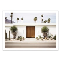 Affiche 50x70 cm - Mid-Century Modern house - Philippe Hugonnard