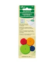 Jeu de 4 Marqueurs pour Marges de Couture - Clover : Précision et Facilité de Traçage Multicolore