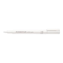 Marqueur - Indélébile - Blanc métallisé - Tous supports - Staedtler