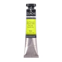 Gouache - Extra-fine - Jaune fluorescent - 502 - Tube de 21ml - Sennelier
