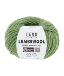 Pelote à tricoter 100% Laine Vierge LAMBSWOOL - Lang Yarns 0017 Vert