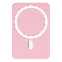 Moxie Batterie externe MagSafe 10W 5000mAh Compact Portable Rose clair