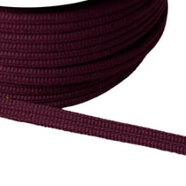 Double cordon 9mm violet au mètre
