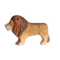 Figurine Lion en bois - Wudimals