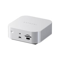 Satechi Station Docking Thunderbolt 5 avec Baie SSD NVMe Multiport USB Argent