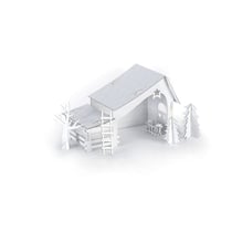 Graine Créative - Crèche à monter soi-même carton 29 cm