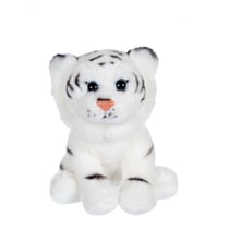 Peluche - P'tits sauvageons 15 cm - tigre blanc