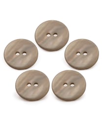Lot de 5 boutons Nacre Colorée
