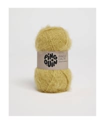 Pelote à tricoter PINGO CALIN - certifié Oeko-Tex - Pingouin Jaune Souffre