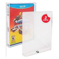 Evoretro - Pack 2 boîtes de protection en acrylique pour DVD/Wii/GameCube/PS2/XboX/Xbox360