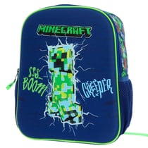 Sac à dos Minecraft Creeper Boom 32 CM Maternelle