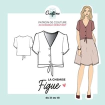 Patron Craftine Chemise Figue - Format Papier