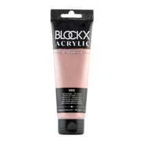 Peinture acrylique - Or rose - 052 - BLOCKX Artist - Qualité beaux-arts - Tube 120ml