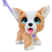 Jouet interactif - Mon Copain qui Fait Popo 23 cm - Animal interactif avec laisse, friandises et pelle