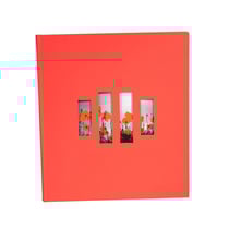 Album photo livre 60 pages noires Milano - Rouge - Exacompta