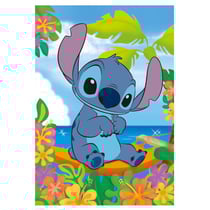 Puzzle disney : stitch en vacances a la mer 104 pieces - supercolor - clementoni - 25755