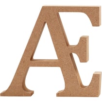 Lettre, Æ, H : 13 cm, ép. 2 cm, 1 pièce