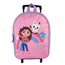Sac à dos à roulettes Gabby et La Maison Magique Rose - Bagtrotter
