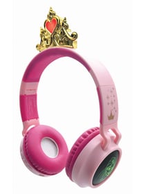 Casque lumineux pliable Bluetooth et filaire Princesses Disney avec limitation du volume