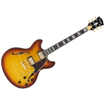 Excel DC XT Iced Tea Burst Quilt D'Angelico