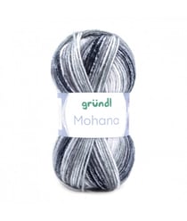 Mohair à tricoter MOHANA - Gründl - certifié Oeko-Tex 7 Noir