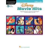 Disney movie hits for cello - recueil + enregistrement(s) en ligne - violoncelle