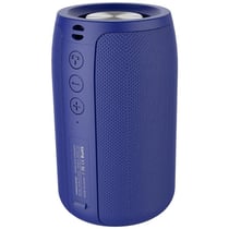 Enceinte Bluetooth HiFi Bass 5W Autonomie 30J Support USB AUX Bleu YONIS