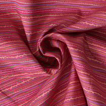 Tissu Coton imprimé Strya sur fond Bordeaux - Au mètre