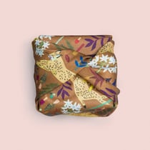 Furoshiki Lynx 50 x 50 cm - Collab avec Laura Lhuillier