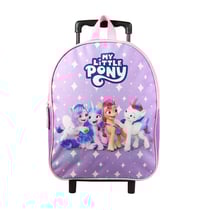 Sac à dos à roulettes 31 cm maternelle My Little Pony Violet - BAGTROTTER