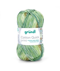 Fil de Coton à tricoter COTTON QUICK PRINT - PPSC - Gründl 250 Multicolore