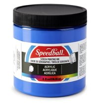 Encre acrylique bleue pour sérigraphie - Speedball